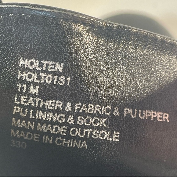 Steve Madden Holten black combat sock boot size 11, sporty, edgy, ultra-cool. - Picture 10 of 10